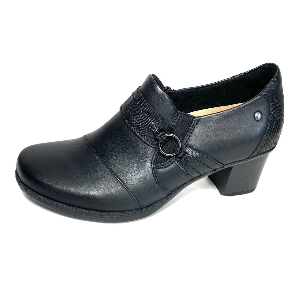 Earth Origins Wheaton Winnifred Women's Booties Black Lizard Prints Size 9M New